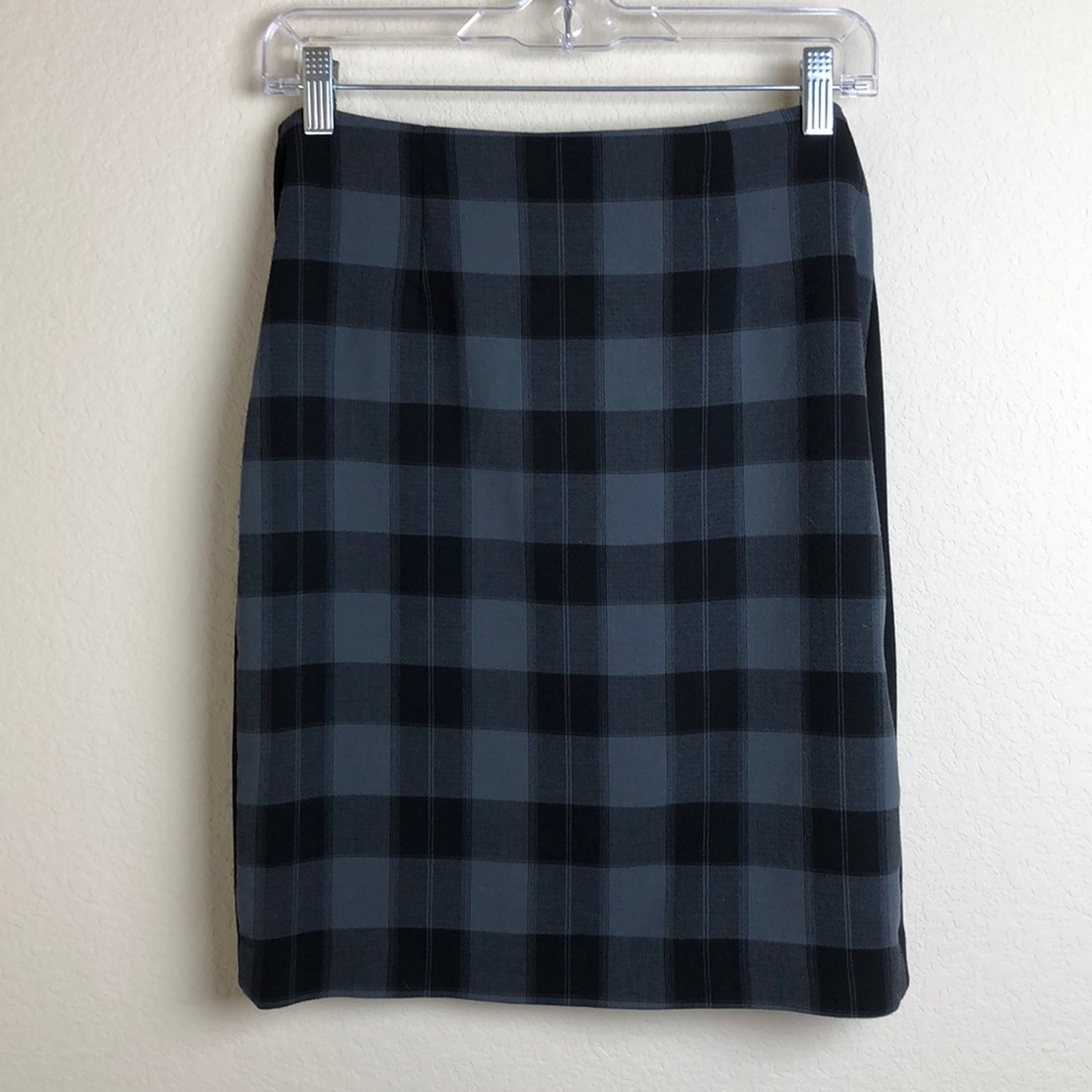 Banana Republic A-Line Plaid Skirt